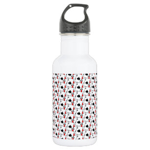 Blackjack Spades Red Trinkflasche