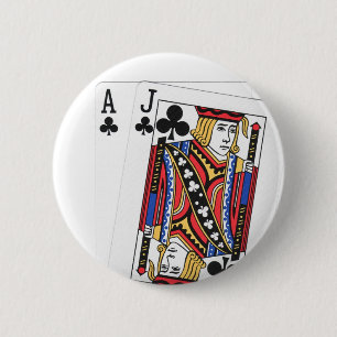 Blackjack-Taste Button