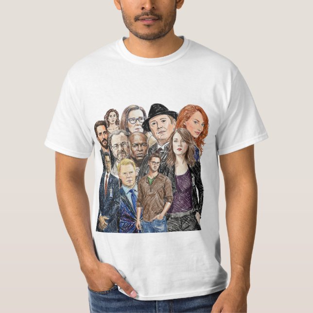 Blacklist - Collage T-Shirt (Vorderseite)