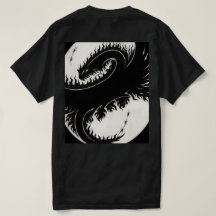 Blacklotus/ muurlotus records méditation T-shirt 1