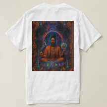 Blacklotus/ muurlotus records méditation T-shirt 2