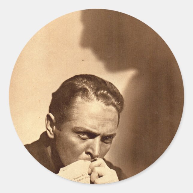 BLACKMAIL oder Ähnliches Runder Aufkleber (Vorderseite)