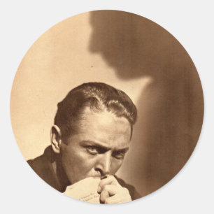 BLACKMAIL oder Ähnliches Runder Aufkleber