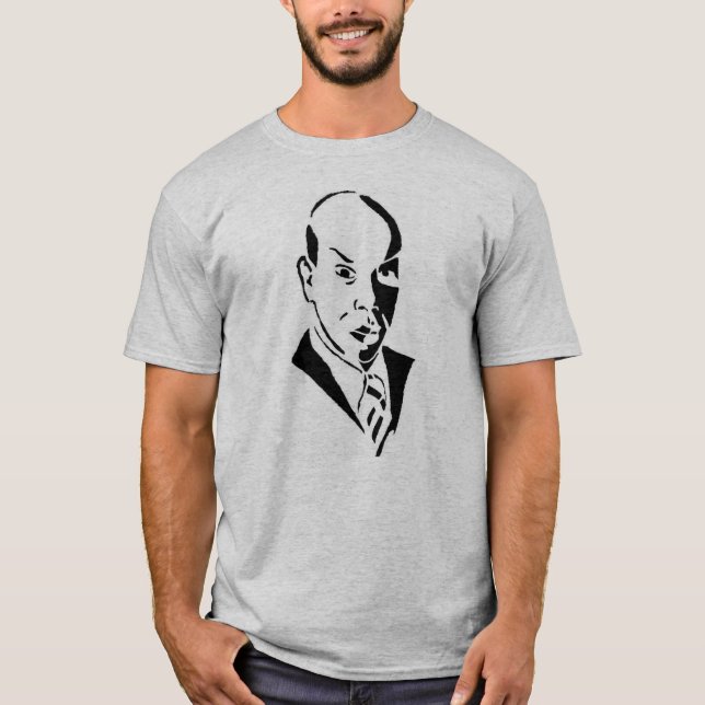 blackman Schablone T-Shirt (Vorderseite)