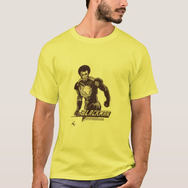 "BLACKMAN " T - Shirt (Vorderseite)
