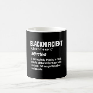 Blacknificent Black History Afro American African Kaffeetasse