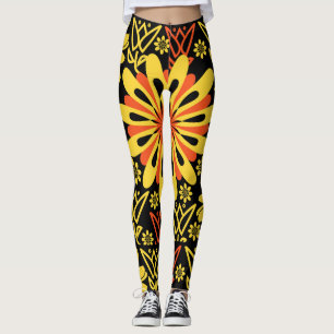 BlackNYellow Florah Leggings