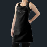 Blackout Modern Minimalistisch Trendy Personalisie Schürze<br><div class="desc">Die Blackout Modern Minimalistisch Trendy Personalisierte Schürze ist ein raffiniertes und praktisches Accessoire, das sich ideal für verschiedenste Anlässe eignet. Diese personalisierte Schürze ist eine ausgezeichnete Wahl für Frauen und dient als nachdenkliches Muttertagsgeschenk. Das elegante Design und die individuelle Anpassung machen es zu einer idealen Schürze für Mütter, die gerne...</div>