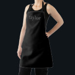 Blackout Modern Minimalistisch Trendy Personalisie Schürze<br><div class="desc">Die Blackout Modern Minimalistisch Trendy Personalisierte Schürze ist ein raffiniertes und praktisches Accessoire, das sich ideal für verschiedenste Anlässe eignet. Diese personalisierte Schürze ist eine ausgezeichnete Wahl für Frauen und dient als nachdenkliches Muttertagsgeschenk. Das elegante Design und die individuelle Anpassung machen es zu einer idealen Schürze für Mütter, die gerne...</div>