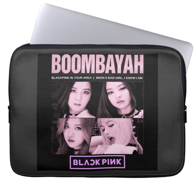 BlackPink BoomBayah Laptopschutzhülle (Vorderseite)