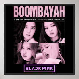 BlackPink BoomBayah Poster