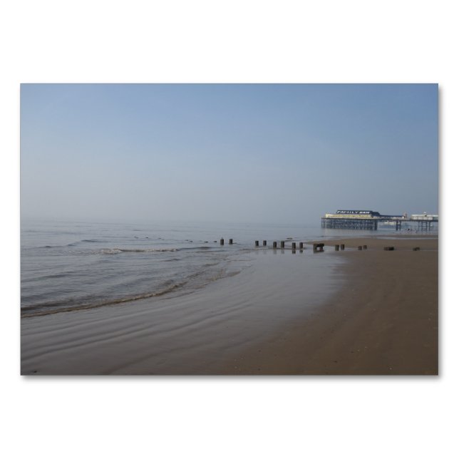 Blackpool Beach Tischnummer (Vorderseite)