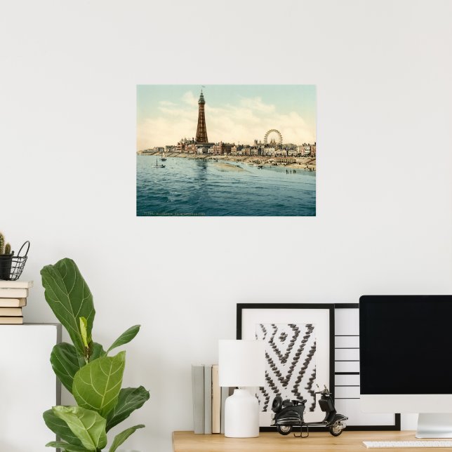 Blackpool I, Lancashire, England Poster (Heimbüro)