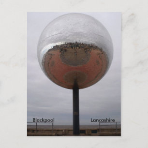 Blackpool Mirrorball Postkarte