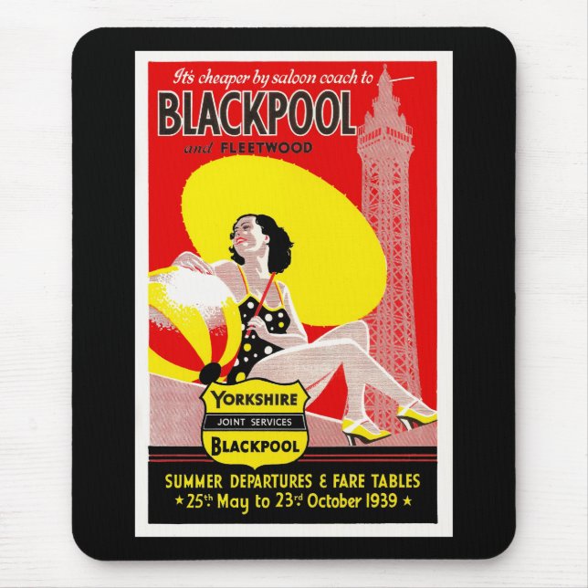 Blackpool Mousepad (Vorne)
