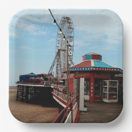 Blackpool Pier Pappteller