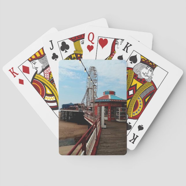Blackpool Pier Spielkarten (Rückseite)