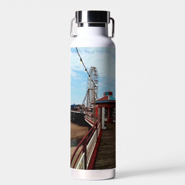 Blackpool Pier Trinkflasche (Vorne)