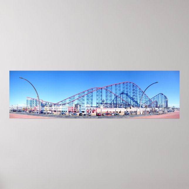 Blackpool Pleasure Beach Poster (Vorne)