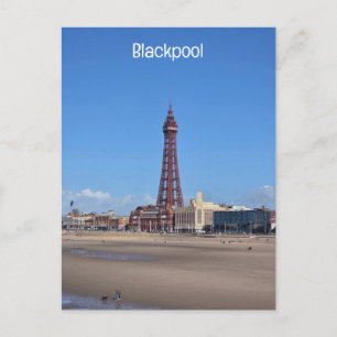 Blackpool Postkarte