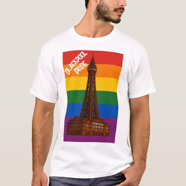 Blackpool Pride T-Shirt (Vorderseite)