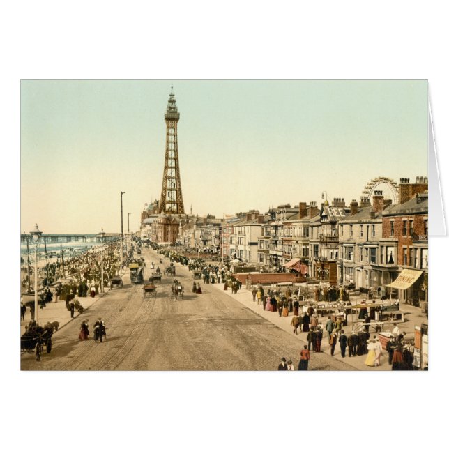 Blackpool Promenade, Lancashire, England (Vorderseite (Horizontal))