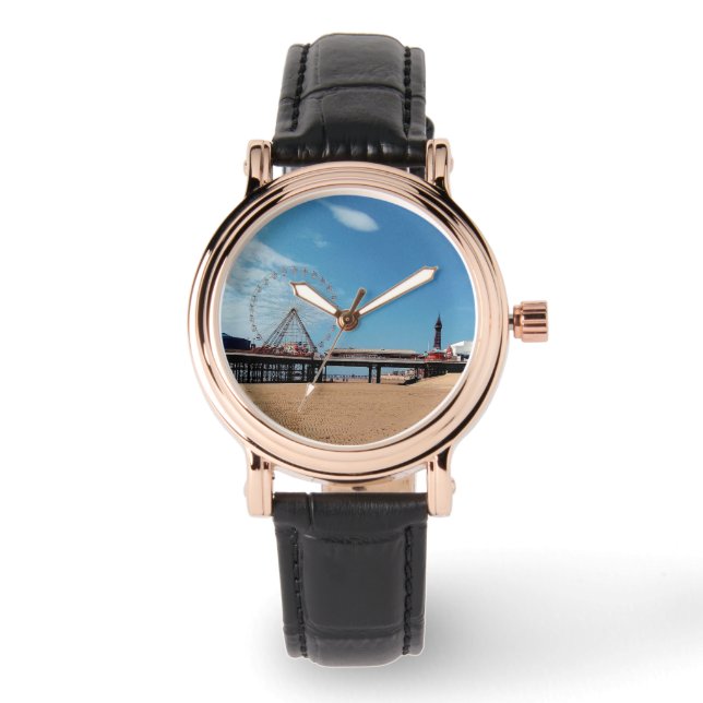 Blackpool Strand Armbanduhr (Vorderseite)