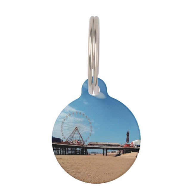 Blackpool Strand Haustiermarke (Vorderseite)