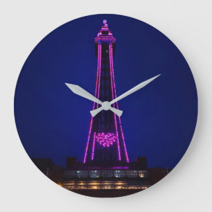 Blackpool Tower Große Wanduhr