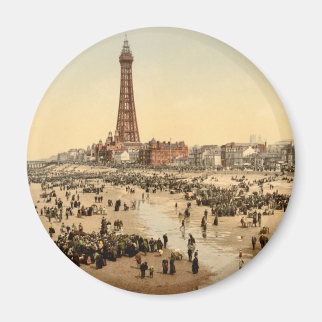 Blackpool Tower II, Lancashire, England Magnet (Vorne)