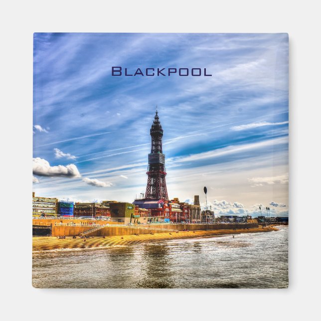 Blackpool Tower Magnet (Vorne)