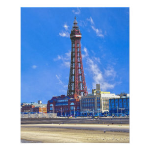 Blackpool Tower Poster