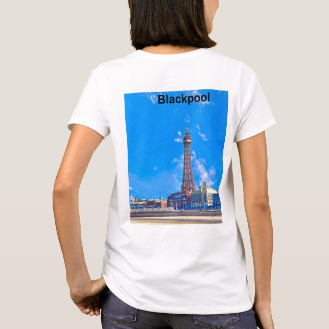 Blackpool Tower T-Shirt (Rückseite)