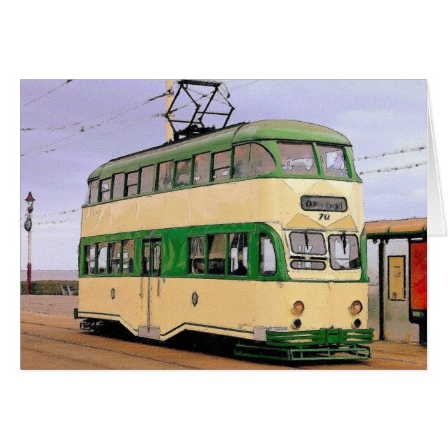 Blackpool-Tram (Vorderseite (Horizontal))