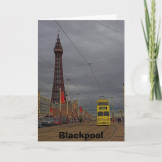 Blackpool-Turm Karte