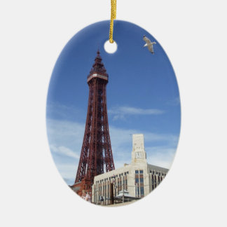 Blackpool-Turm Keramik Ornament