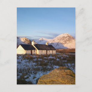 Blackrock Cottage, Glencoe, Highlands, Schottland Postkarte