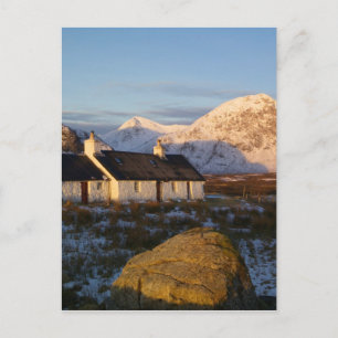 Blackrock Cottage, Glencoe, Highlands, Schottland  Postkarte