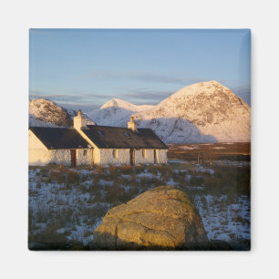Blackrock Hütte, Glencoe, Highlands, Schottland 3 Magnet
