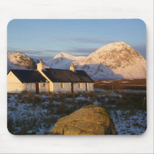 Blackrock Hütte, Glencoe, Highlands, Schottland 3 Mousepad