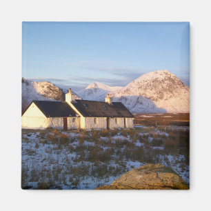 Blackrock Hütte, Glencoe, Highlands, Schottland Magnet
