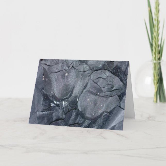 blackrose feiertagskarte (Vorderseite)