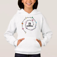 Blacksburg New School Color Spiral Hoodie - Jugend