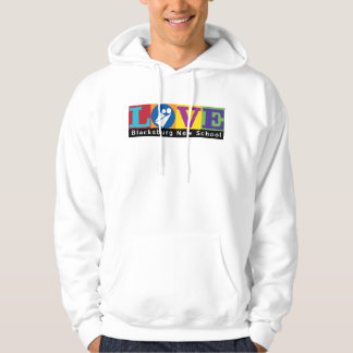 Blacksburg New School Erwachsener Pullover Hoodie
