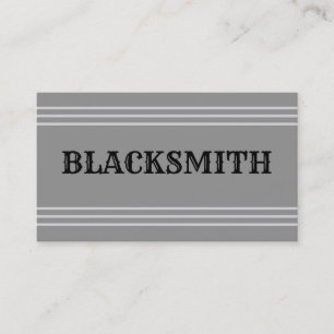 Blacksmith Business Card Visitenkarte