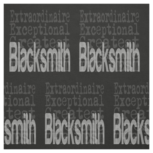 Blacksmith Extraordinaire Stoff (Muster)