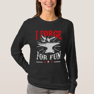 Blacksmith ich Schmiede für Spaß Forger T-Shirt
