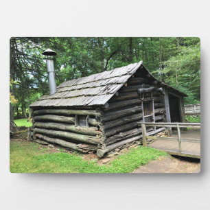 Blacksmith Shop in Mabry Mill, Virginia Fotoplatte