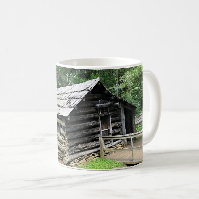 Blacksmith Shop in Mabry Mill, Virginia Kaffeetasse (VorderseiteRechts)