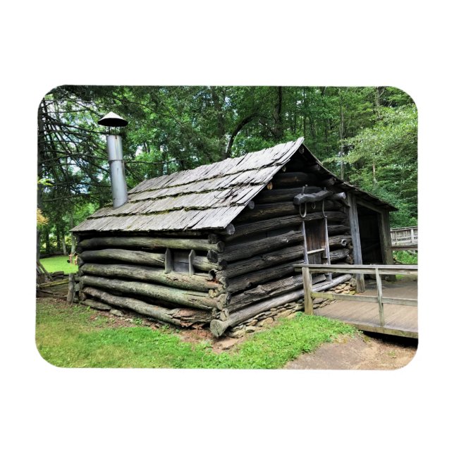 Blacksmith Shop in Mabry Mill, Virginia Magnet (Horizontal)
